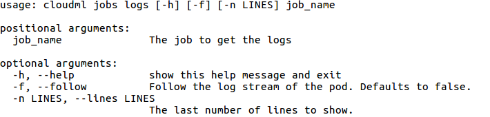 job logs help
